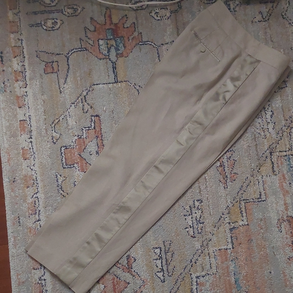 Women's Linen Blend Tuxedo Pants Banana Republic